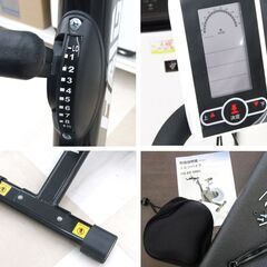 札幌市/清田区 HAIGE ハイガー スピンバイク HG-EX-5000 渦電流負荷式 耐荷重120㎏ 