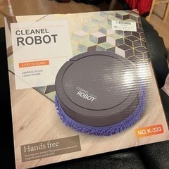 モップ水拭きロボットクリーナー　新品