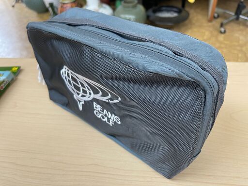 BEAMS GOLF キャディーバッグ 新品 ポーチ付き グレー | noonanwaste.com