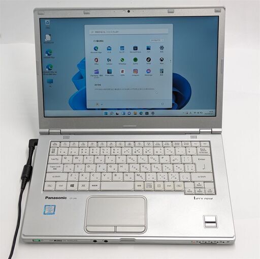 送料無料 日本製 高速SSD ノートパソコン Panasonic CF-LX6R17VS 中古良品 第7世代Core i5 8GB 無線 Bluetooth Webカメラ Windows11 Office
