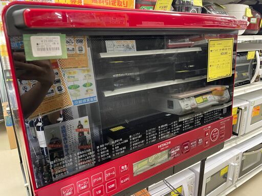 ジモティ来店特価!!　オーブンレンジ　ヒタチ　MRO-S8X　2019　　J-0574