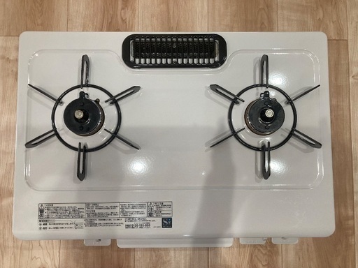 美品】パロマ ガスコンロ 2021年製 LPガス 右強バーナー - ガステーブル 