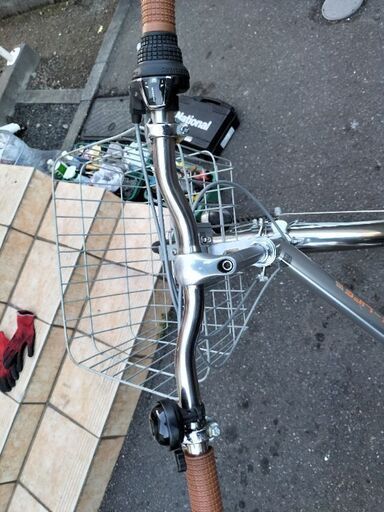 売約済みですm(_ _)m【札幌市内配達無料】【防犯登録料込】中古車　鍵新品　E-LIFE　27インチ　6段切替　LEDオートライト 売約済みですm(_ _)m【札幌市内配達無料】【防犯登録料込】中古車 鍵