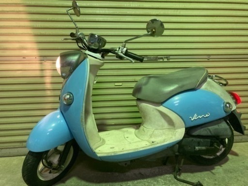 売約済】実働 BT新品 バリ溝 ヤマハ SA26J ビーノ 原付 スクーター