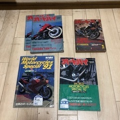 月刊誌 オートバイ 増刊号など5冊