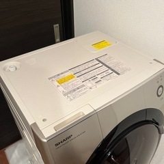 東大阪稲田新町 シャープ ドラム式洗濯乾燥機 ES-Z100 東大阪稲田新町 シャープ ドラム式洗濯乾燥機 ES-Z100