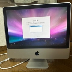 iMac 20インチ メモリ2GB HDD500GB Core2...