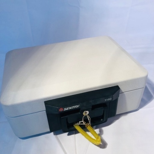 Sentry ポータブル　耐火保管庫(30分耐火) A4サイズ　収納可 1160  セントリー 耐火金庫 保管庫 家庭用　鍵つき