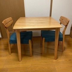 ニトリ　ダイニングテーブル&椅子セット