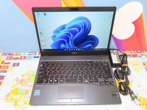JC0446 富士通 LIFEBOOK U938/S SIM 13.3型 ノートパソコン 良品 office