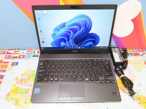 JC0445 富士通 LIFEBOOK U938/S 13.3型 SIM ノートパソコン 良品 office