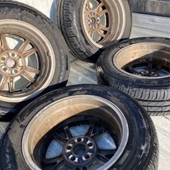 プリウス30前期純正ホイール、タイヤセット