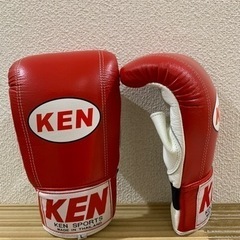 【値下げしました】KEN ボクシンググローブ　バンテージ　サイズL