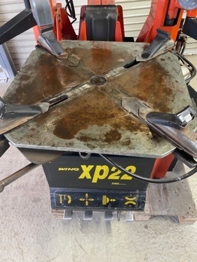 エイワ タイヤ チェンジャー 外ガミ23インチ 両側サポート