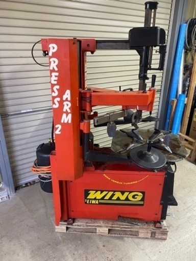 エイワ タイヤ チェンジャー 外ガミ23インチ 両側サポート