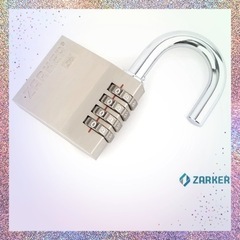 【商談終了】ZARKER X70 南京錠 ロックタイプ コンビネ...