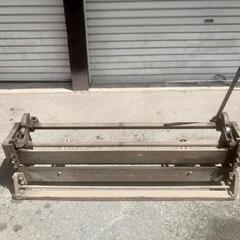 盛光　手動折り曲げ機　中古鈑金機械 