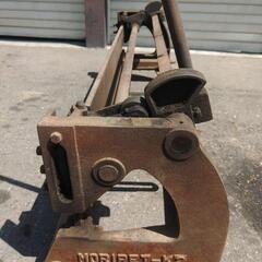 盛光　手動折り曲げ機　中古鈑金機械 