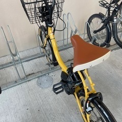ヤマハ電動自転車 2016年購入 前後チャイルドシート、カバー付