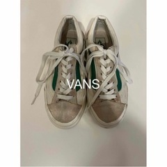 vans vans スニーカー　オリジナルデザイン　23.5