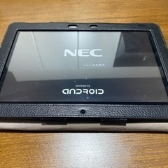 タブレット　NEC