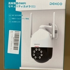 【値下】新品★監視防犯カメラ★DEKCO Wi-Fiセキュリティ...
