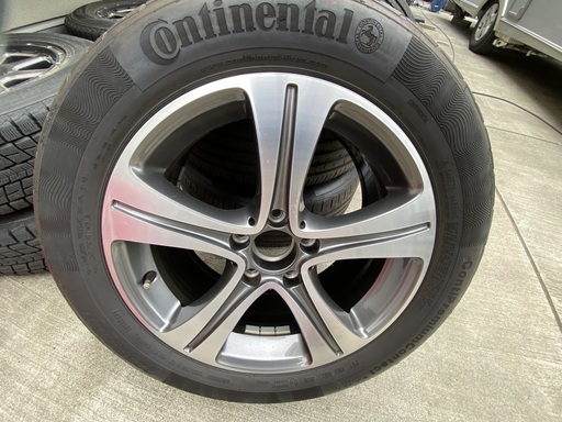 メルセデスベンツEクラス（W213系）中古　純正アルミホイール夏タイヤ