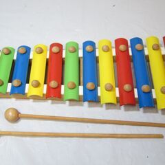 鉄琴☆小さな楽器のおもちゃ バチあり