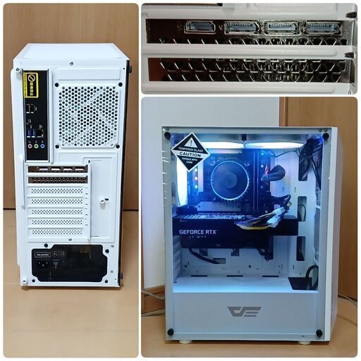 極美品 爆速ゲーミングPC Core-i5 RTX3060 SSD512GB HDD1TB メモリ16G