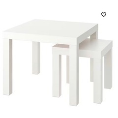 IKEA ネストテーブル2点セット