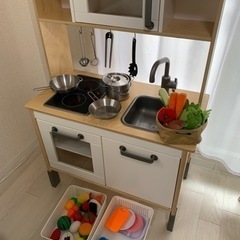 IKEA おままごとキッチン　小物付き