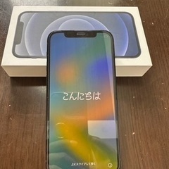 iPhone12 128GB ブラックSIMフリー　美品✨