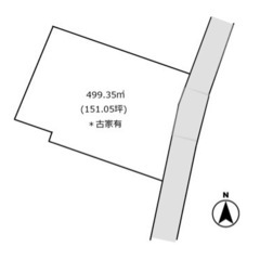 熊谷市西別府　１５０坪　４９９㎡　９，５００，０００円