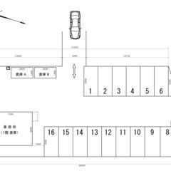 二輪車駐車場（小型3千円、大型5千円）初期費用不要、防犯カメラ完備！ - 賃貸（マンション/一戸建て）