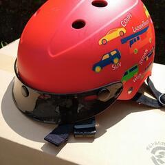 ヘルメット　キッズ　6才未満（46〜52cm）　赤　ブリヂストン