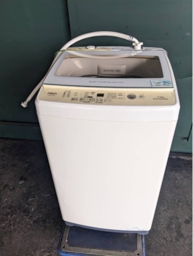 ㊗️完売御礼㊗️✨高年式✨2021年AQUA洗濯機7キロ