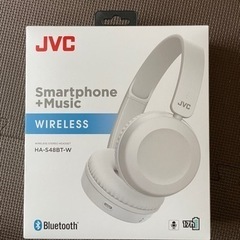 JVC HA-S48BT-W Bluetooth ワイヤレスヘッ...