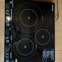 アイリスオーヤマ IHクッキングヒーター 3口 IHC-S313V