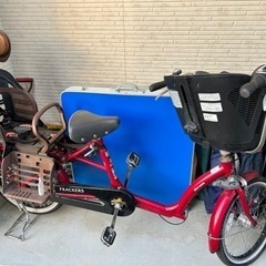 子供乗せ自転車（非電動）3人乗り！(土・日限定値下げ！)