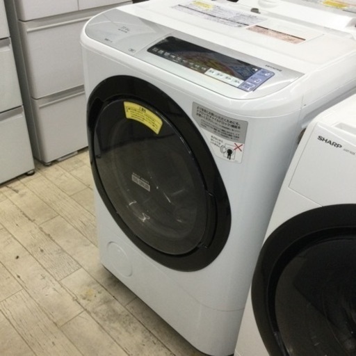 【✨梅雨対策❗️風アイロン❗️温水ミスト❗️✨】定価¥228,000 HITACHI/日立 11/6㎏ドラム式洗濯乾燥機 BD-NV110B 2018年製