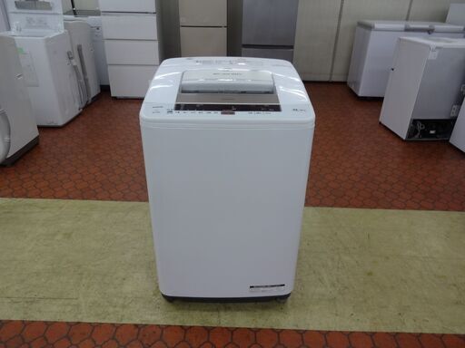 ID 344006　洗濯機8K　日立　8K　２０１８年製　BW-T804