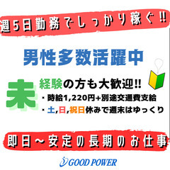 【成田市】男性が多数活躍しています！！｜アパレル商品の入出荷・仕...