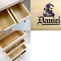 横浜ダニエル サイドチェスト6 ミニチェスト 5段チェスト 小物入れ オーダーカラー 札幌市 北区 屯田店