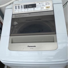 パナソニック　洗濯機　8キロ　【引き取り限定】【明日14日限定値下げ】