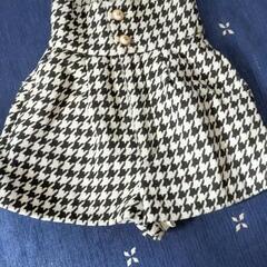 michellMacaron 千鳥柄🤍🖤ショートパンツ