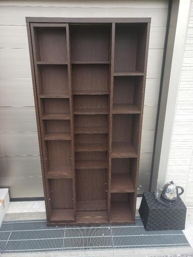 ☆美品☆ニトリ スライド書棚 エスタンテ S DBR EST-S-DBR eym-gourmet.com
