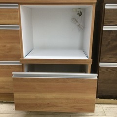 【✨新品❗️未使用❗️ナチュラル❗️コンセント口４個❗️✨】定価¥107,700 三友ファニチャー  3面レンジボード