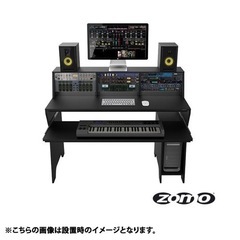 美品zomoゾモ スタジオデスク DTMデスクPCデスク ゲーミングデスク ホワイト白ZAOR