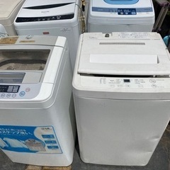 リサイクル品洗濯機、たくさんあります。年代、メーカーいろいろ。