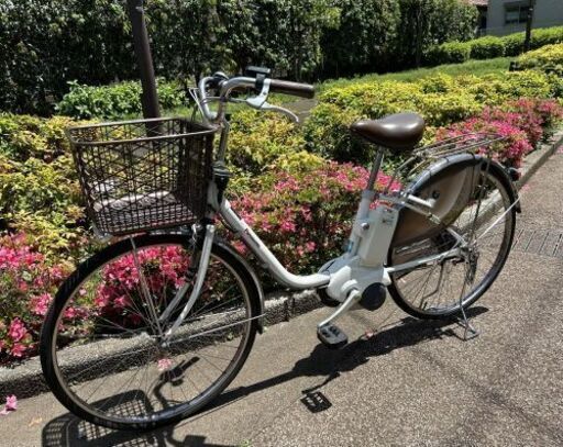パナソニック電動アシスト自転車26インチ グレー 自転車通販cyma】パナソニック(Panasonic)の電動自転車・電動
